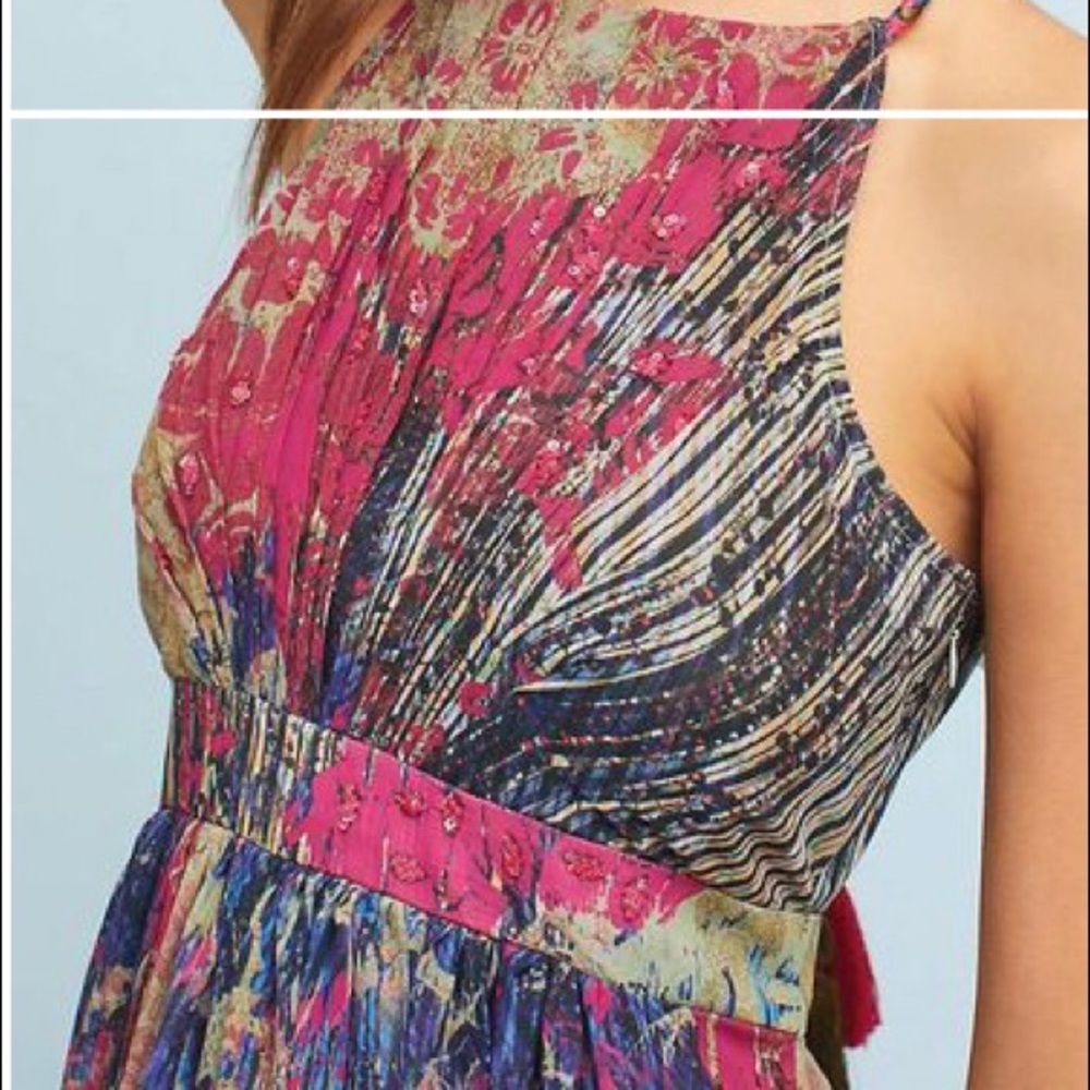 Beautiful Bhanuni by Jyoti beaded floral maxi dress